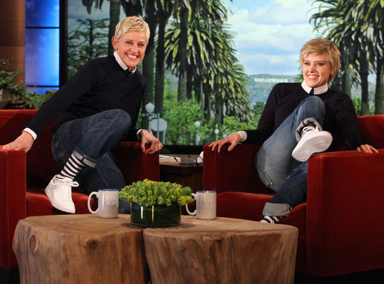 Kate McKinnon, Ellen DeGeneres Show Kate McKinnon, Ellen DeGeneres Show